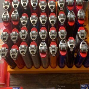 BIC CLASSIC LIGHTERS ASSORTED COLORS, 50-COUNT TRAY